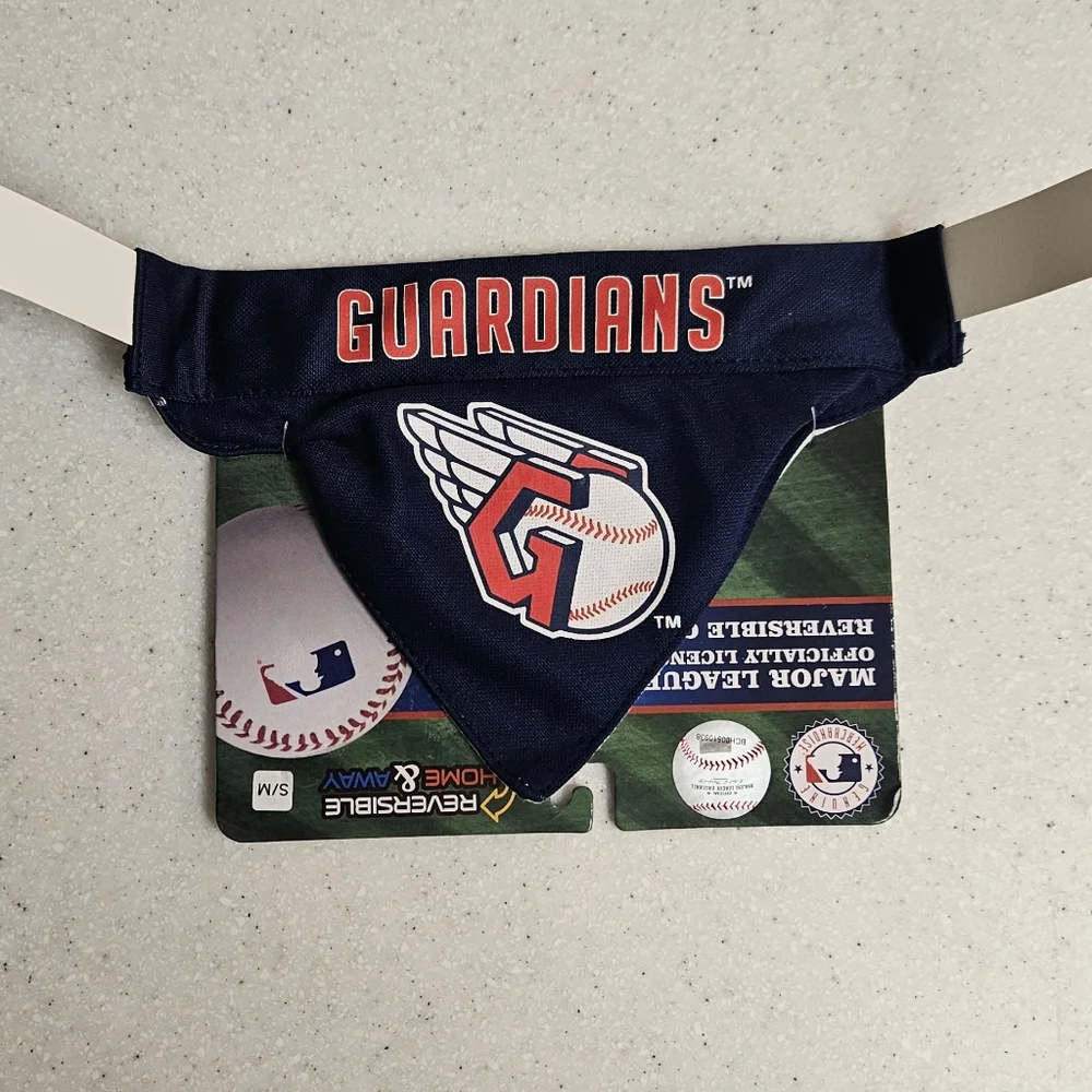 Cleveland Guardians Pet Bandana NWT
